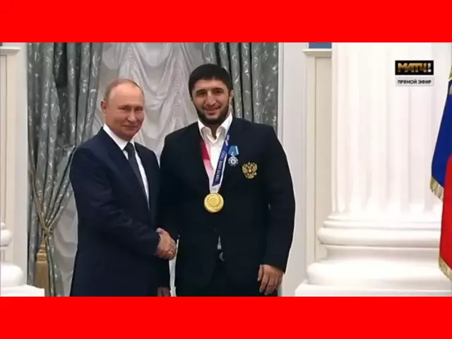 عبدالرشید سعدالله اف و پوتین