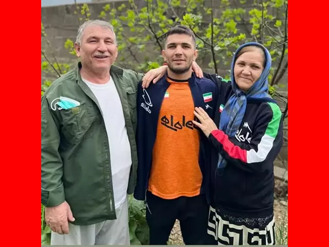 عکس پدر و مادر پویا دادمرز